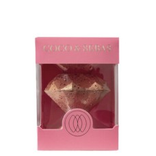 Diamond milk chocolate gold